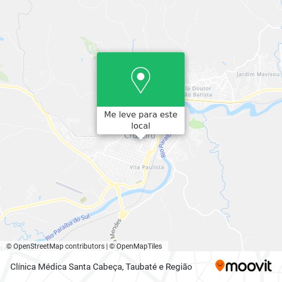 Clínica Médica Santa Cabeça mapa