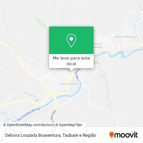 Débora Louzada Boaventura mapa