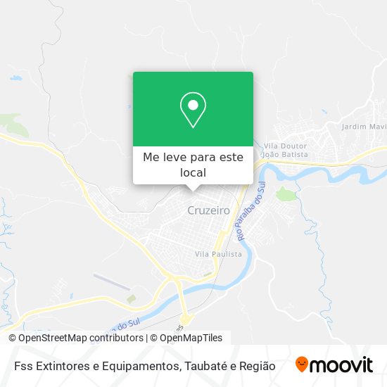 Fss Extintores e Equipamentos mapa