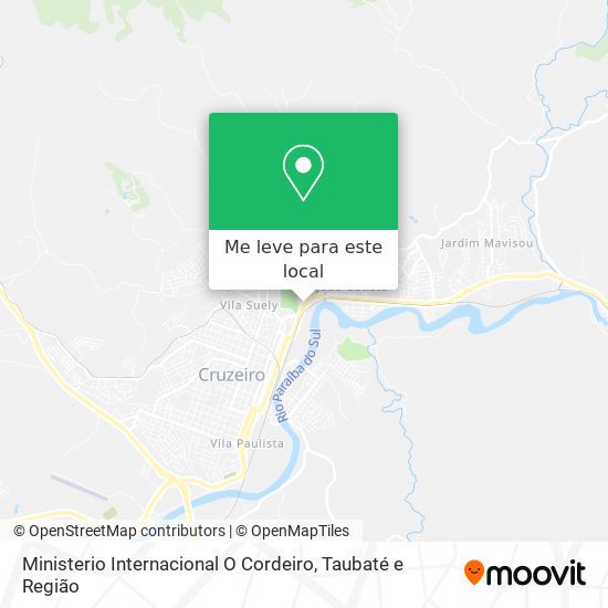 Ministerio Internacional O Cordeiro mapa