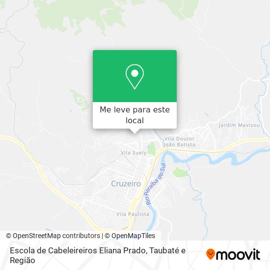 Escola de Cabeleireiros Eliana Prado mapa