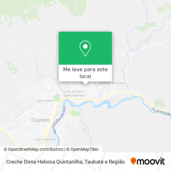 Creche Dona Heloísa Quintanilha mapa
