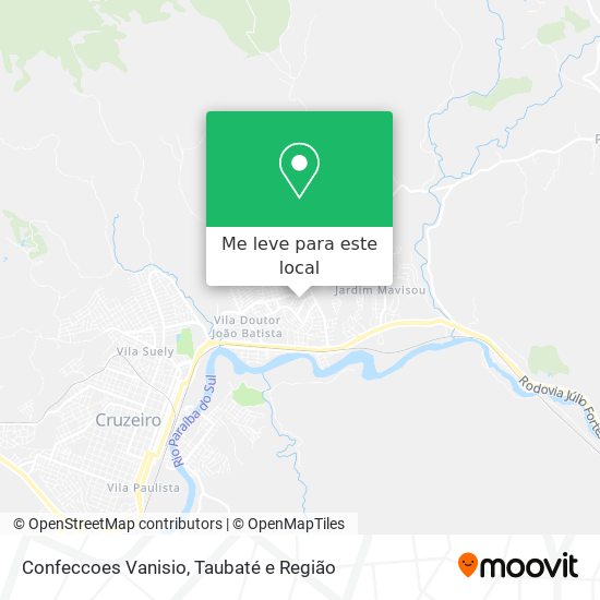 Confeccoes Vanisio mapa