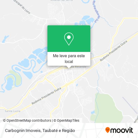 Carbognin Imoveis mapa