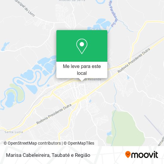 Marisa Cabeleireira mapa