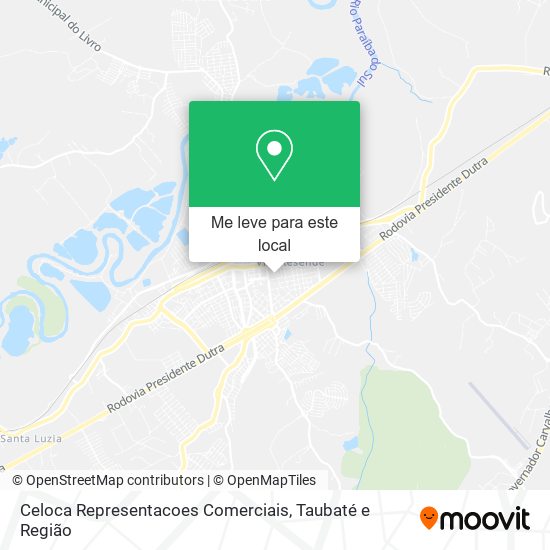 Celoca Representacoes Comerciais mapa