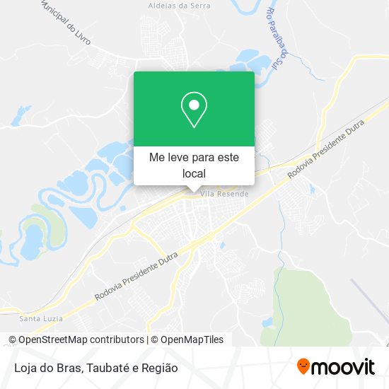 Loja do Bras mapa