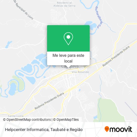 Helpcenter Informatica mapa