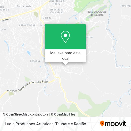 Ludic Producoes Artisticas mapa