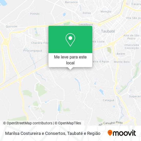 Marilsa Costureira e Consertos mapa