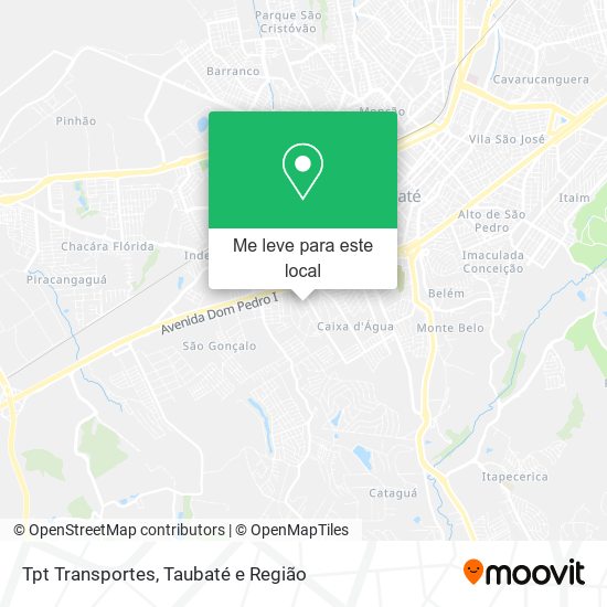 Tpt Transportes mapa