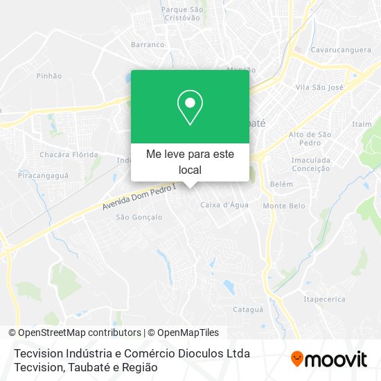 Tecvision Indústria e Comércio Dioculos Ltda Tecvision mapa