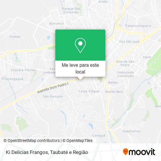 Ki Delicias Frangos mapa