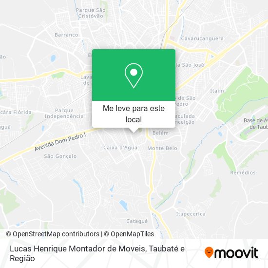 Lucas Henrique Montador de Moveis mapa