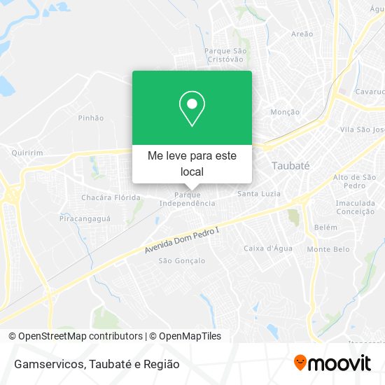 Gamservicos mapa