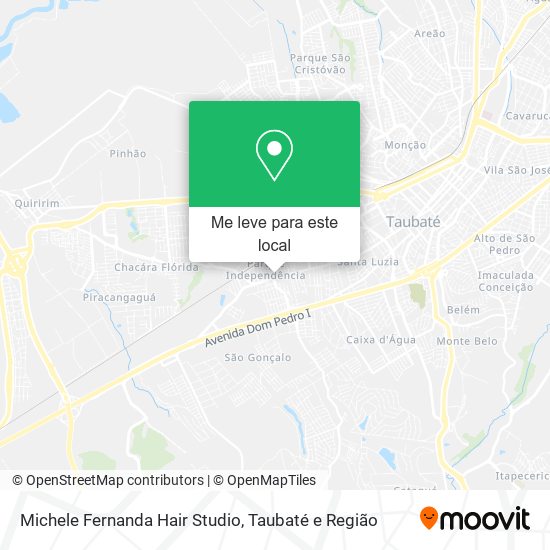 Michele Fernanda Hair Studio mapa