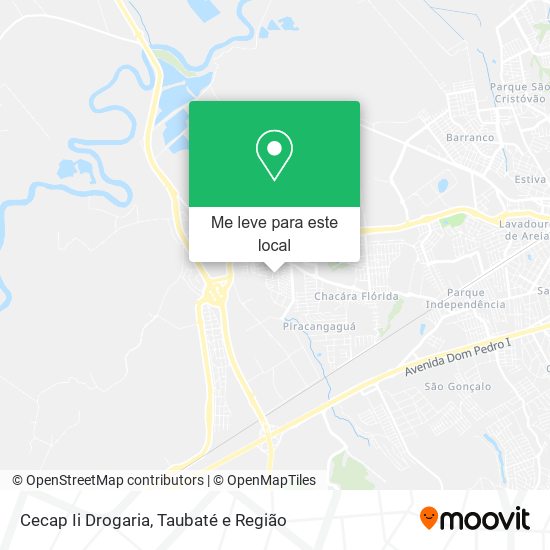 Cecap Ii Drogaria mapa