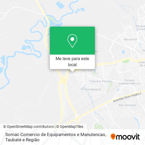 Somac Comercio de Equipamentos e Manutencao mapa