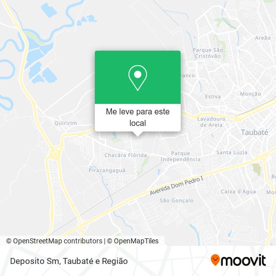Deposito Sm mapa