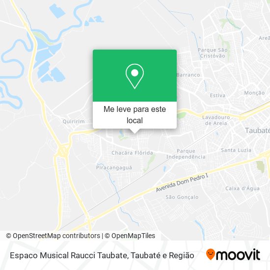 Espaco Musical Raucci Taubate mapa