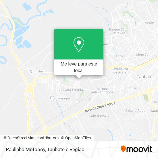 Paulinho Motoboy mapa