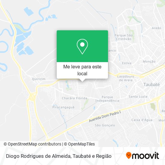Diogo Rodrigues de Almeida mapa