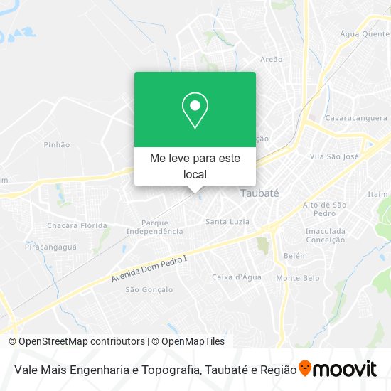 Vale Mais Engenharia e Topografia mapa