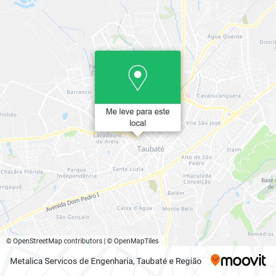 Metalica Servicos de Engenharia mapa