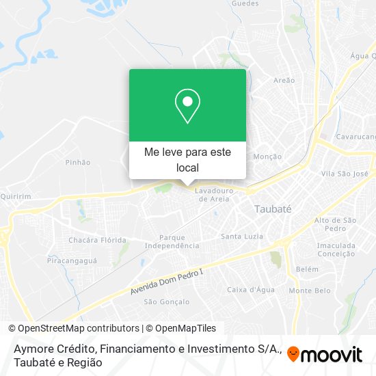 Aymore Crédito, Financiamento e Investimento S / A. mapa