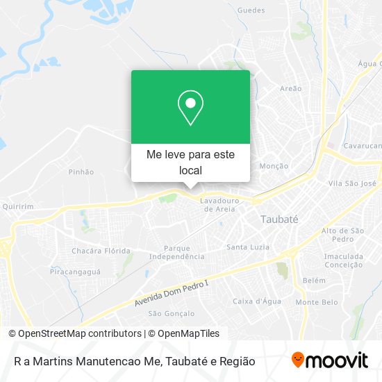 R a Martins Manutencao Me mapa