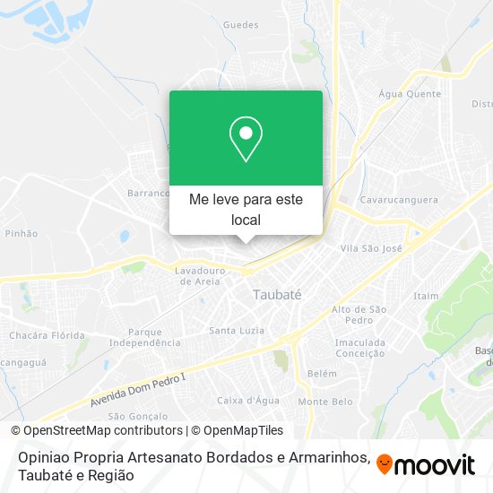 Opiniao Propria Artesanato Bordados e Armarinhos mapa