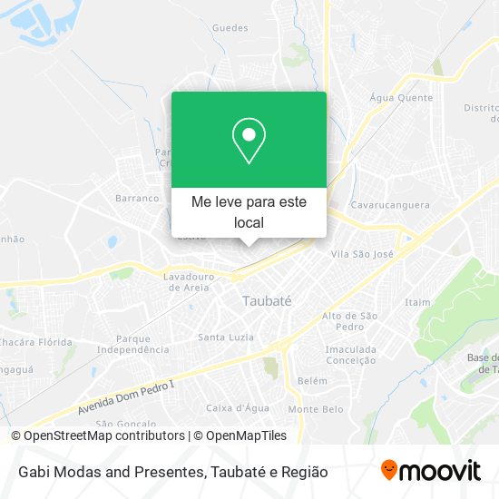 Gabi Modas and Presentes mapa