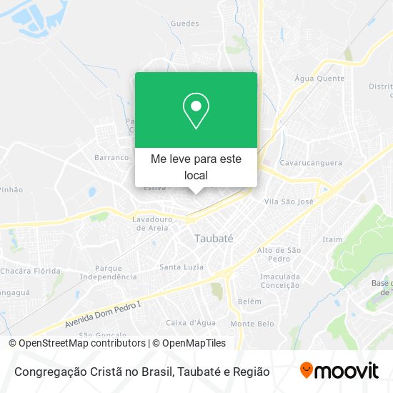 Congregação Cristã no Brasil mapa