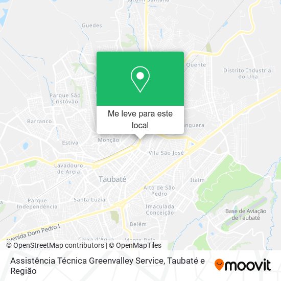 Assistência Técnica Greenvalley Service mapa