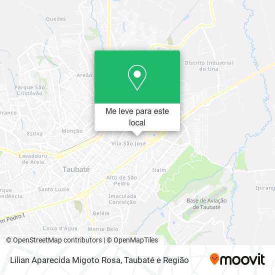 Lilian Aparecida Migoto Rosa mapa