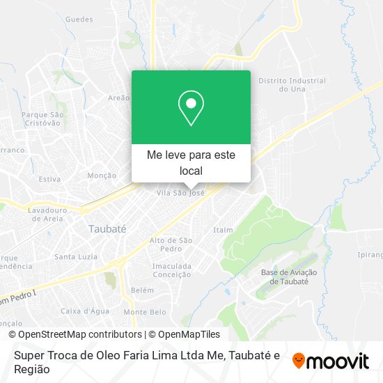 Super Troca de Oleo Faria Lima Ltda Me mapa