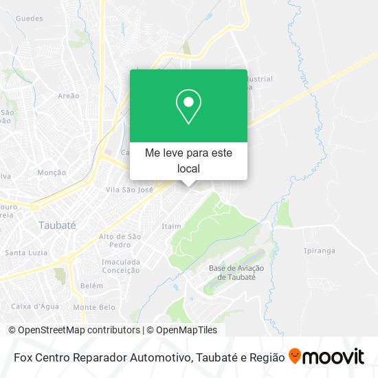 Fox Centro Reparador Automotivo mapa