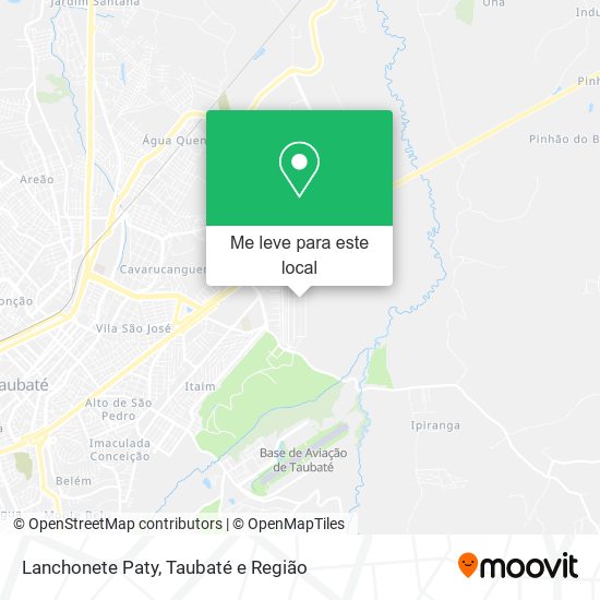 Lanchonete Paty mapa