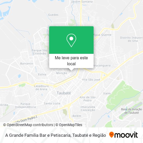 A Grande Familia Bar e Petiscaria mapa
