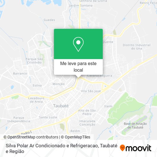 Silva Polar Ar Condicionado e Refrigeracao mapa