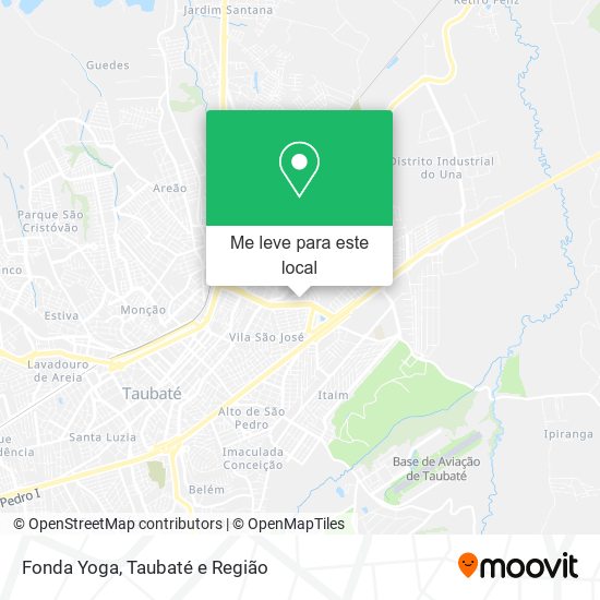 Fonda Yoga mapa