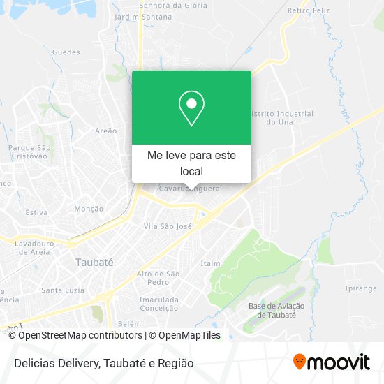 Delicias Delivery mapa