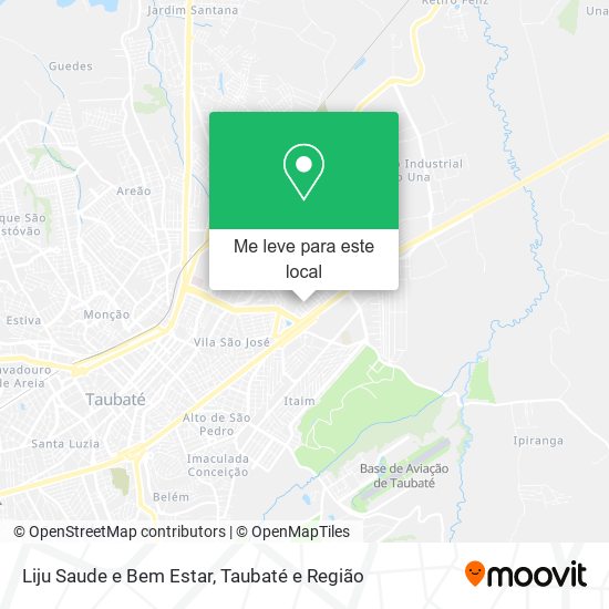 Liju Saude e Bem Estar mapa