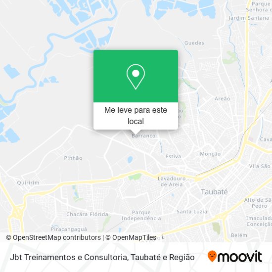 Jbt Treinamentos e Consultoria mapa