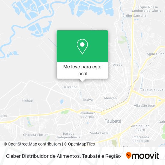 Cleber Distribuidor de Alimentos mapa