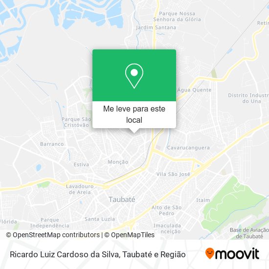 Ricardo Luiz Cardoso da Silva mapa