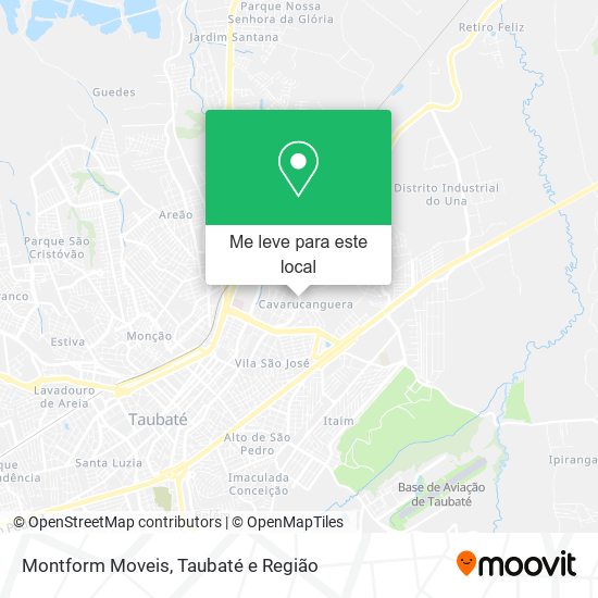 Montform Moveis mapa