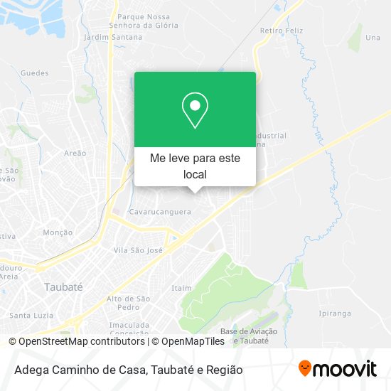 Adega Caminho de Casa mapa