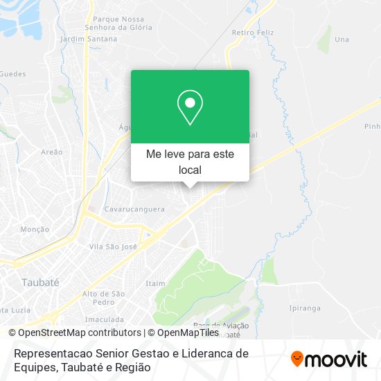 Representacao Senior Gestao e Lideranca de Equipes mapa