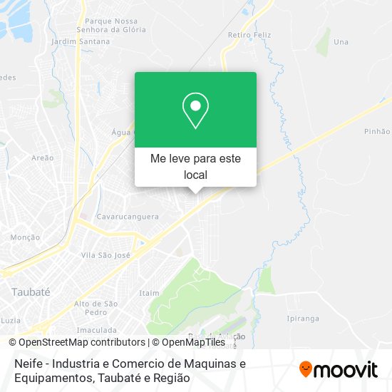 Neife - Industria e Comercio de Maquinas e Equipamentos mapa